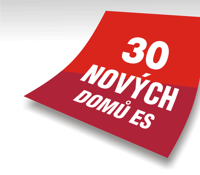 30 nových domů